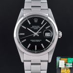 Rolex Oyster Perpetual Date 15000 (1988) - 34mm Staal (1/7)