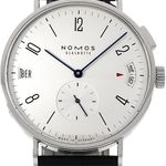 NOMOS Tangomat GMT 635 (2025) - White dial 40 mm Steel case (2/5)