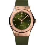 Hublot Classic Fusion 542.OX.8980.RX (2025) - Green dial 42 mm Rose Gold case (1/1)
