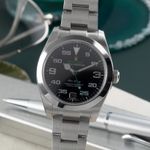 Rolex Air-King 116900 (Unknown (random serial)) - Black dial 40 mm Steel case (3/8)