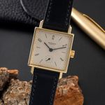 NOMOS Tetra 413 (Unknown (random serial)) - White dial 30 mm Yellow Gold case (3/8)
