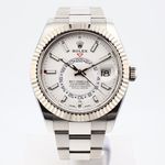 Rolex Sky-Dweller 326934 (2021) - Wit wijzerplaat 42mm Staal (1/1)