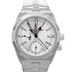 Vacheron Constantin Overseas Dual Time 7900V/110A-B333 (2024) - Zilver wijzerplaat 42mm Staal (1/6)