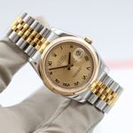 Rolex Datejust 36 116203 (Onbekend (willekeurig serienummer)) - 36mm Goud/Staal (8/8)