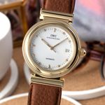 IWC Da Vinci IW352803 (Unknown (random serial)) - White dial 37 mm Yellow Gold case (3/8)