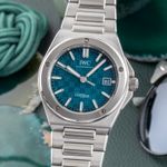 IWC Ingenieur Automatic IW328903 (Onbekend (willekeurig serienummer)) - Blauw wijzerplaat 40mm Staal (3/8)