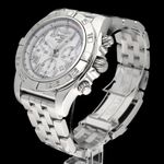 Breitling Chronomat 44 AB0110 (2009) - White dial 44 mm Steel case (5/8)
