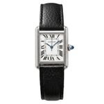 Cartier Tank Solo W5200005 (Unknown (random serial)) - White dial 24 mm Steel case (1/4)