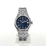 Maurice Lacroix Aikon AI6006-SS002-450-1 (2024) - Blauw wijzerplaat 35mm Staal (2/2)