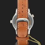 Jaeger-LeCoultre Master Geographic 142.8.92 (Unknown (random serial)) - White dial 38 mm Steel case (6/8)