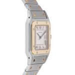 Cartier Santos 0902 (1994) - White dial 24 mm Gold/Steel case (5/7)