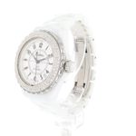 Chanel J12 H0970 (2006) - White dial 38 mm Ceramic case (2/6)
