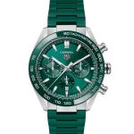 TAG Heuer Carrera CBN2A1N.FT6238 (2024) - Groen wijzerplaat 44mm Staal (1/2)