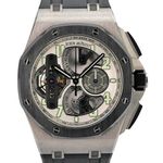 Audemars Piguet Royal Oak Offshore Tourbillon Chronograph 26387IO.OO.D002CA.01 (2014) - Silver dial 44 mm Titanium case (1/8)