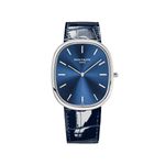 Patek Philippe Golden Ellipse 5738P-001 (2026) - Blauw wijzerplaat 35mm Platina (1/8)
