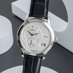 Glashütte Original PanoMaticDate 1-90-01-02-02-04 (2008) - Silver dial 40 mm Steel case (3/8)