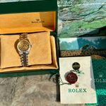 Rolex Datejust 31 68273 (1984) - Goud wijzerplaat 31mm Goud/Staal (3/8)