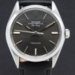 Rolex Air-King 5500 (1975) - Grey dial 34 mm Steel case (1/7)