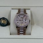 Rolex Day-Date 36 128345RBR (2024) - Diamant wijzerplaat 36mm Roségoud (5/8)