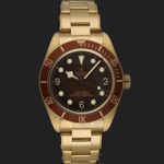 Tudor Black Bay Bronze 79012M (2022) - Bruin wijzerplaat 39mm Brons (3/8)