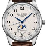 Longines Master Collection L2.919.4.78.3 (2026) - Zilver wijzerplaat 42mm Staal (1/1)