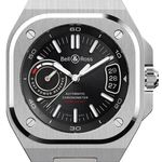 Bell & Ross Unknown BRX5R-BL-ST/SST (2025) - Zwart wijzerplaat 42mm Staal (1/1)