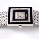 Piaget Altiplano 9200 (1970) - Diamond dial 25 mm White Gold case (7/8)