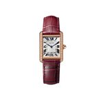 Cartier Tank Louis Cartier WJTA0037 (2025) - Silver dial 22 mm Rose Gold case (1/8)