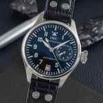 IWC Big Pilot IW500201 (Onbekend (willekeurig serienummer)) - Zwart wijzerplaat 46mm Staal (3/8)