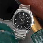 Omega Seamaster Aqua Terra 231.10.42.21.01.001 (Onbekend (willekeurig serienummer)) - Zwart wijzerplaat 42mm Staal (1/8)