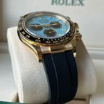 Rolex Daytona 126518LN (2025) - Turquoise dial 40 mm Yellow Gold case (2/4)
