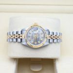 Rolex Lady-Datejust 69173 (1995) - Grey dial 26 mm Gold/Steel case (5/7)