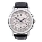 Patek Philippe Chronograph 5070G (2004) - Zilver wijzerplaat 43mm Witgoud (1/8)