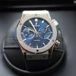 Hublot Classic Fusion Blue 521.nx.7170.lr (2025) - Blauw wijzerplaat 45mm Titanium (1/1)