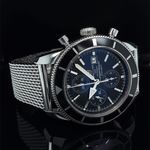 Breitling Superocean Heritage Chronograph A13320 (Unknown (random serial)) - Black dial 46 mm Steel case (7/8)