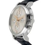IWC Portofino Chronograph IW378302 (2008) - Silver dial 41 mm Steel case (5/8)