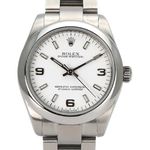 Rolex Oyster Perpetual 31 177200 (2010) - White dial 31 mm Steel case (1/8)