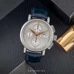 IWC Portofino Chronograph IW378302 (2008) - Silver dial 41 mm Steel case (3/8)