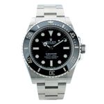 Rolex Submariner No Date 124060 (2022) - Zwart wijzerplaat 41mm Staal (1/8)