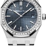 Audemars Piguet Royal Oak Selfwinding 77351ST.ZZ.1261ST.01 (2024) - Blue dial 34 mm Steel case (1/1)