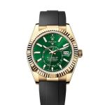 Rolex Sky-Dweller 336238 (2025) - Black dial 42 mm Yellow Gold case (1/6)