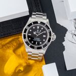 Rolex Sea-Dweller 4000 16600 (2002) - Zwart wijzerplaat 40mm Staal (1/8)