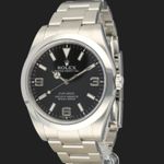 Rolex Explorer 214270 (2011) - Black dial 39 mm Steel case (1/8)