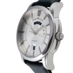 Maurice Lacroix Pontos Day Date PT6158-PS101-13E (2010) - Silver dial 40 mm Steel case (6/8)