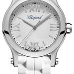 Chopard Happy Sport 278590-3001 (2026) - White dial 30 mm Steel case (1/1)