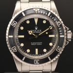 Rolex Submariner No Date 5513 (1982) - Zwart wijzerplaat 40mm Staal (1/8)
