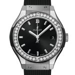 Hublot Classic Fusion Quartz 581.NX.1470.RX.1104 (2024) - Black dial 33 mm Titanium case (1/3)