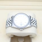 Rolex Datejust 36 16220 (1989) - Zilver wijzerplaat 36mm Staal (4/7)