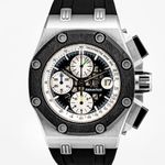 Audemars Piguet Royal Oak Offshore Chronograph 26078IO.OO.D001VS.01 (Onbekend (willekeurig serienummer)) - Transparant wijzerplaat 42mm Titanium (1/5)
