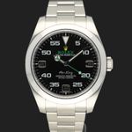 Rolex Air-King 116900 (2017) - Black dial 40 mm Steel case (2/8)